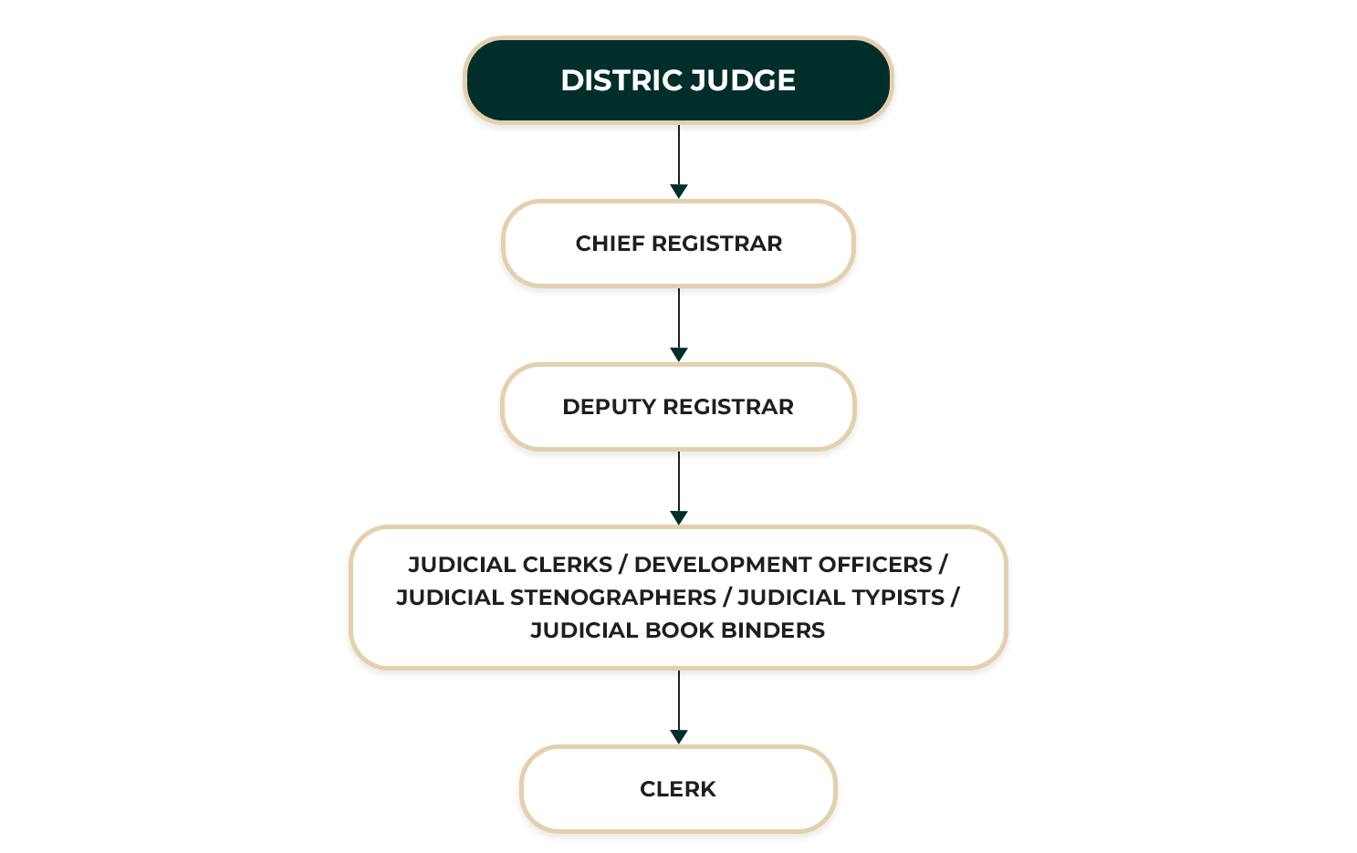 District Court Udugama ORGANIZATIONAL STRUCTURE